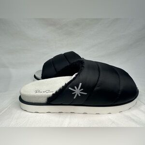 Ross And Snow - Women’s Black Wool Lined Puff Slide Sz: 10